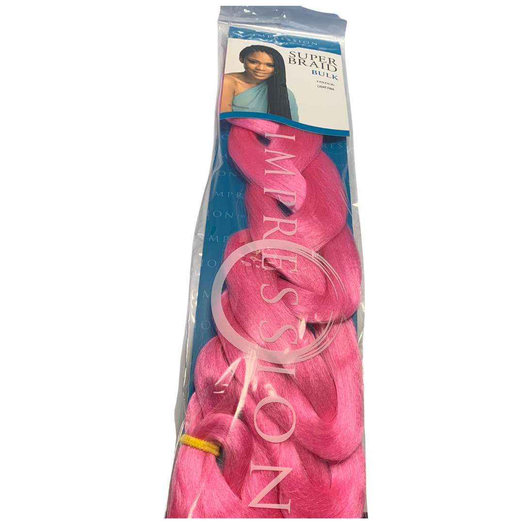 Impression Super Braid Bulk (Light Pink)