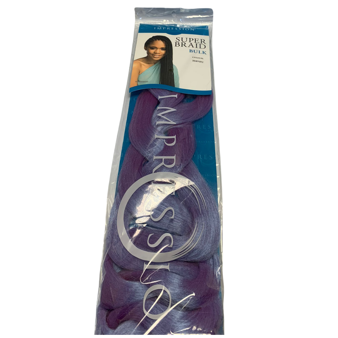 Impression Super Braid Bulk (Dreamy Purple)