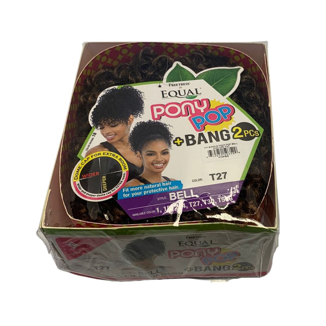 PonyPop Pony Tail With Bangs